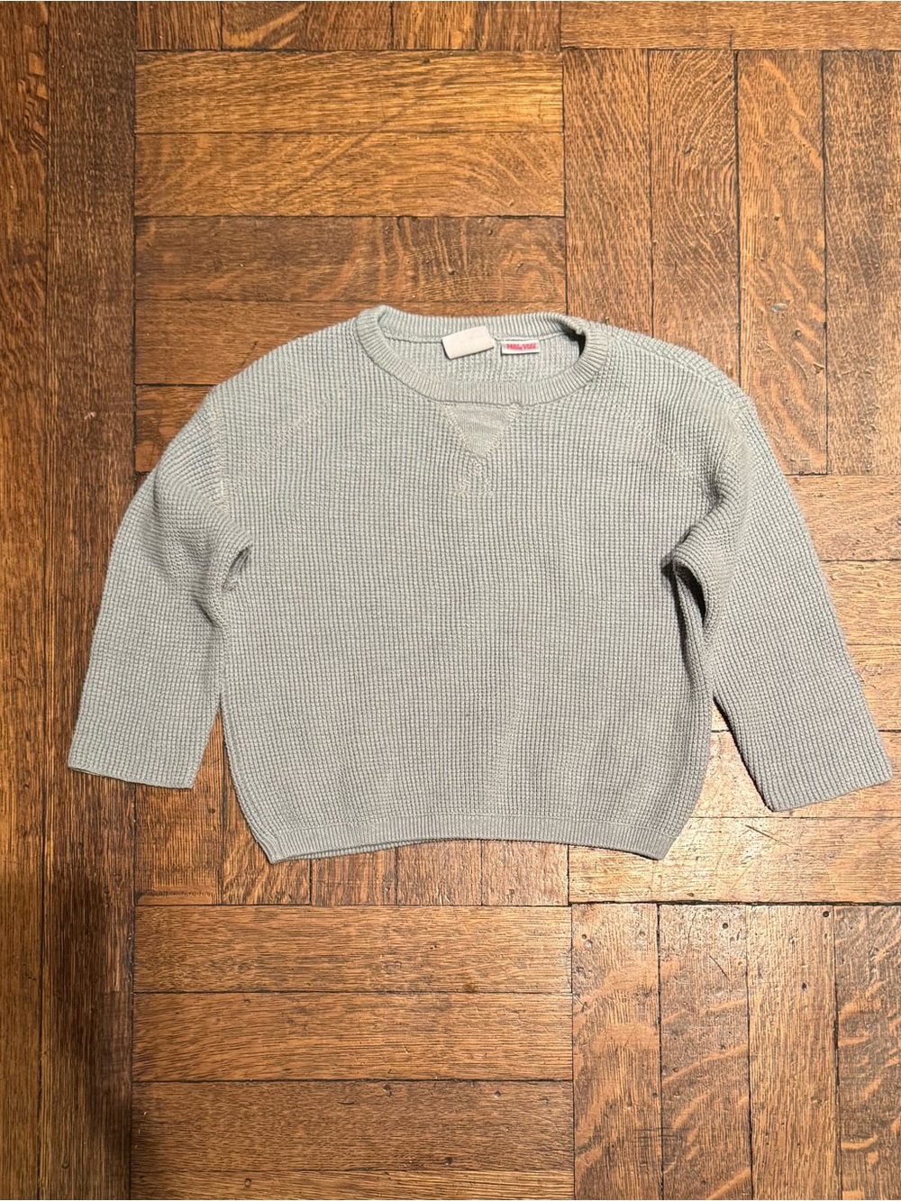 Zara Kids Light Blue Crewneck Sweater Size 2-3 Years
